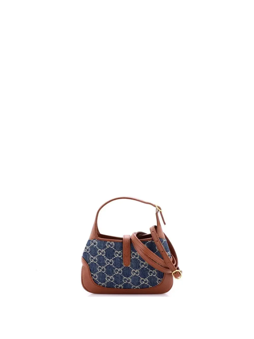 Gucci Jackie Hobo Gg Denim Mini #276833G18B